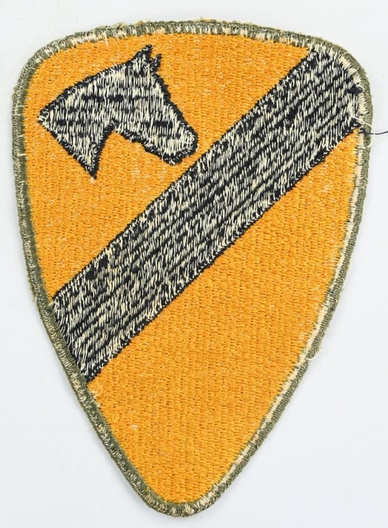 US WW2 1st Cavalry Division SSI