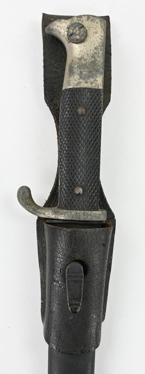 German WH Short K98 Parade Dress Bayonet with Frog
