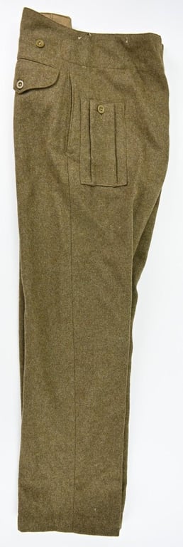British WW2 P40 Battledress Trousers