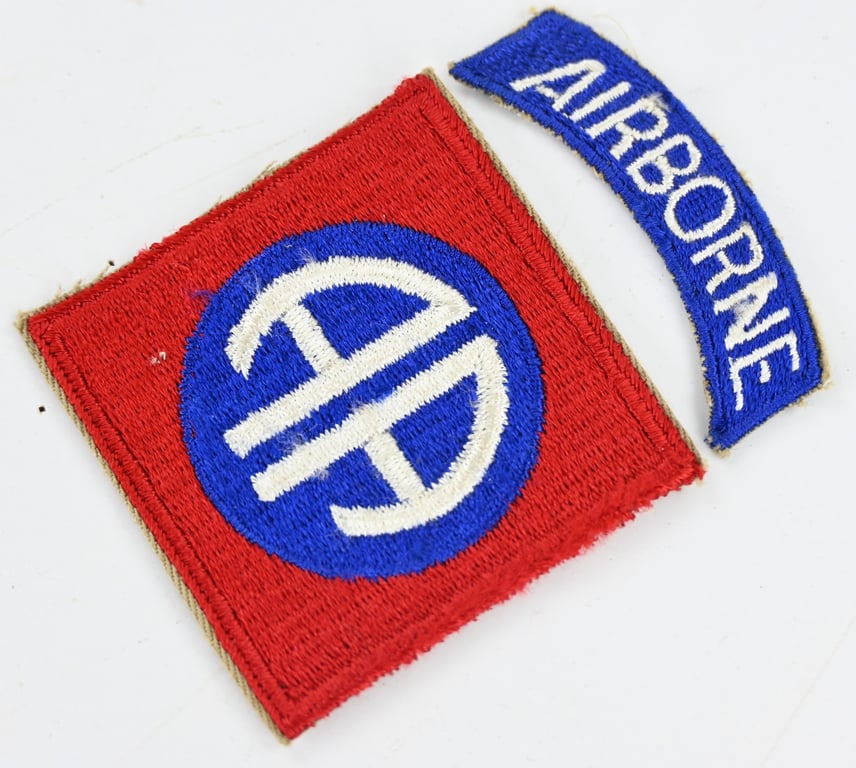 US WW2 82nd Airborne Division Shoulder Patch