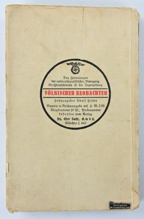 German Mein Kampf Pocket Book Set 1932