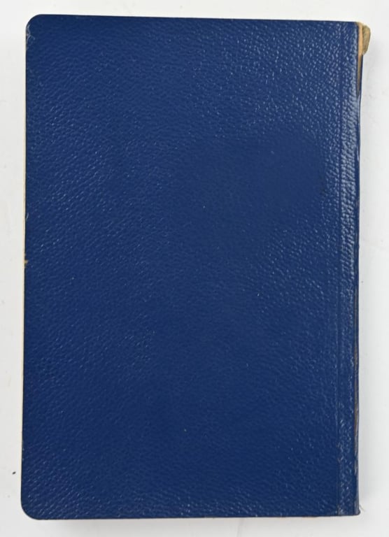 German Kriegsmarine Catholic Song & Pray Booklet