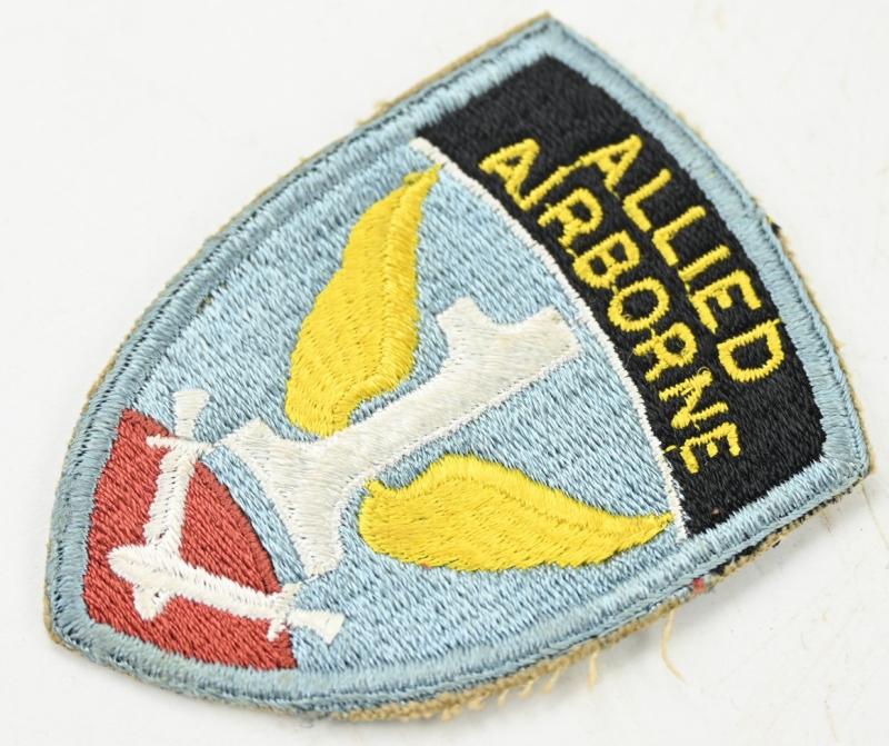 US WW2 1st Allied Airborne Army Purple Back Patch