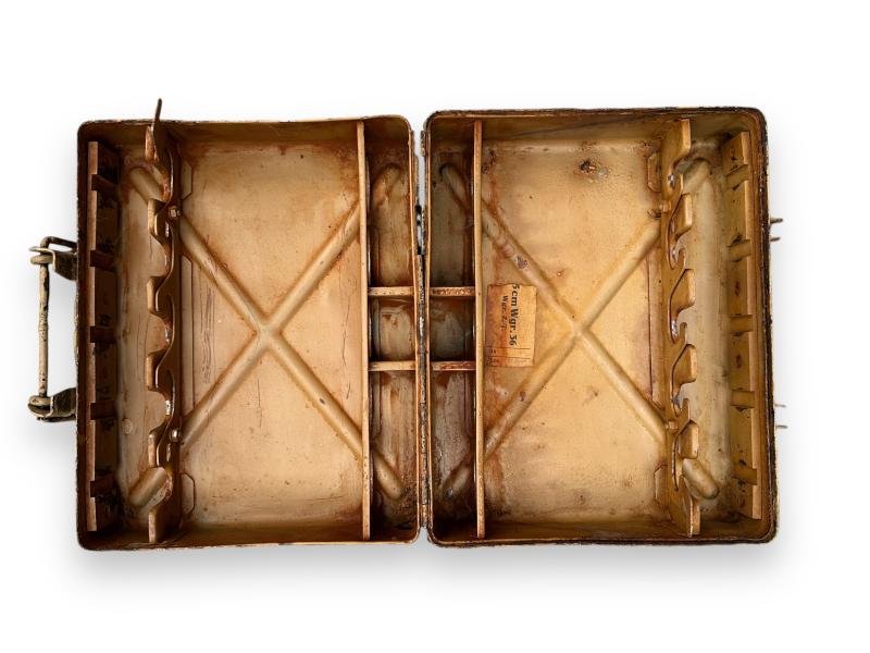 WH 5 cm Metal Mortar Ammo Case  Tan