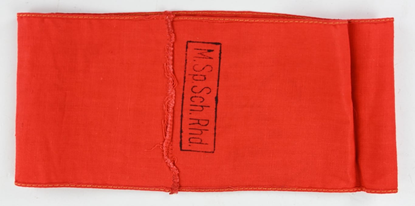 German NSKK Armband 'Motorsportschule Rheindahlen'.