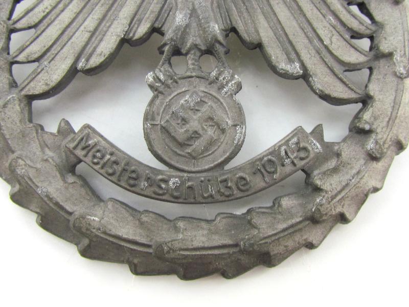 3x Tyrolean Marksmanship Gau Master Shooting Badge in original case ( rare )