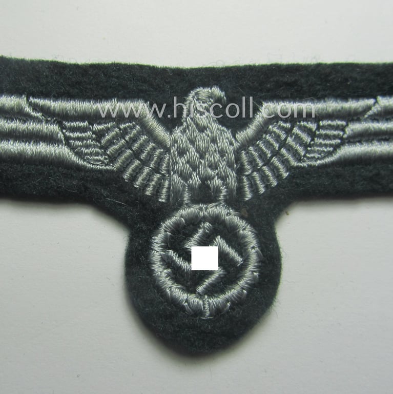 WH (Heeres) early- (ie. evt. pre-) war-period, 'standard-issued', machine-embroidered-type breast-eagle