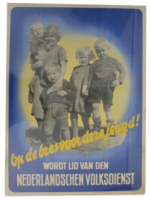 German Dutch NVD Poster