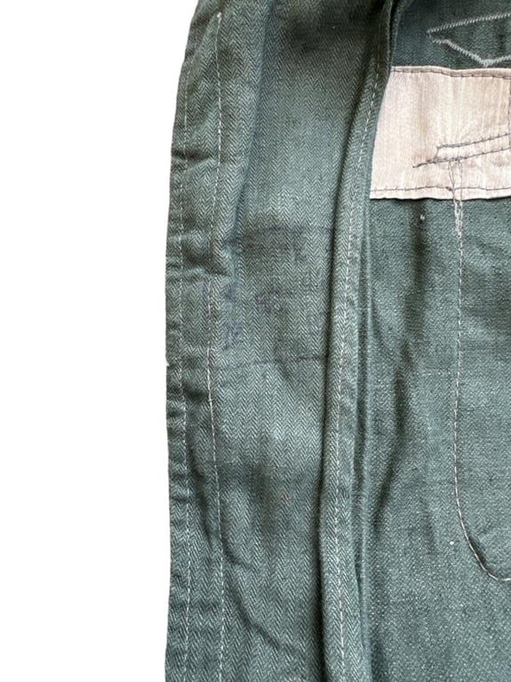 Wehrmacht ( Heer ) ‘Drillich’ (HBT) M43 Field Blouse (Feldbluse)...Mint.