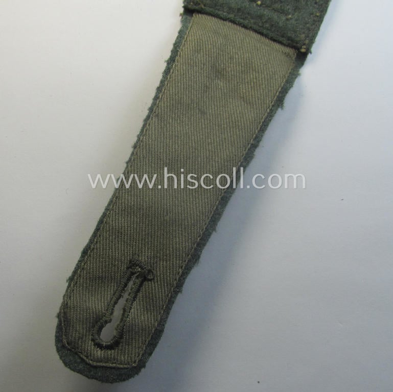 Single, WH (Heeres) NCO-type (ie. 'M36- o. M40'-pattern- and/or 'pointed-styled') 'cyphered' shoulderstrap as was intended for usage by a: 'Feldwebel des Infanterie-Rgts. 16' (ie. 'Fall Gelb'!)