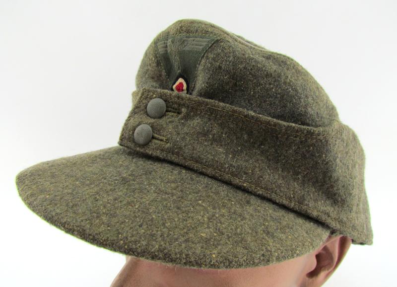 Wehrmacht (Heer) Officers field cap ‘Einheitsfeldmütze’with RBNr. 1944