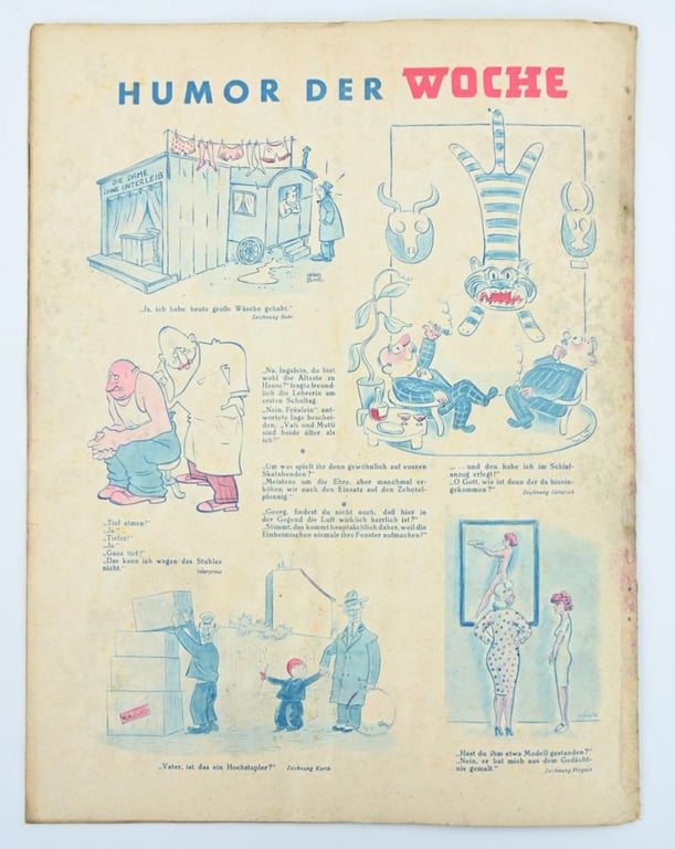 German Third Reich Magazine 'Die Woche' 1941