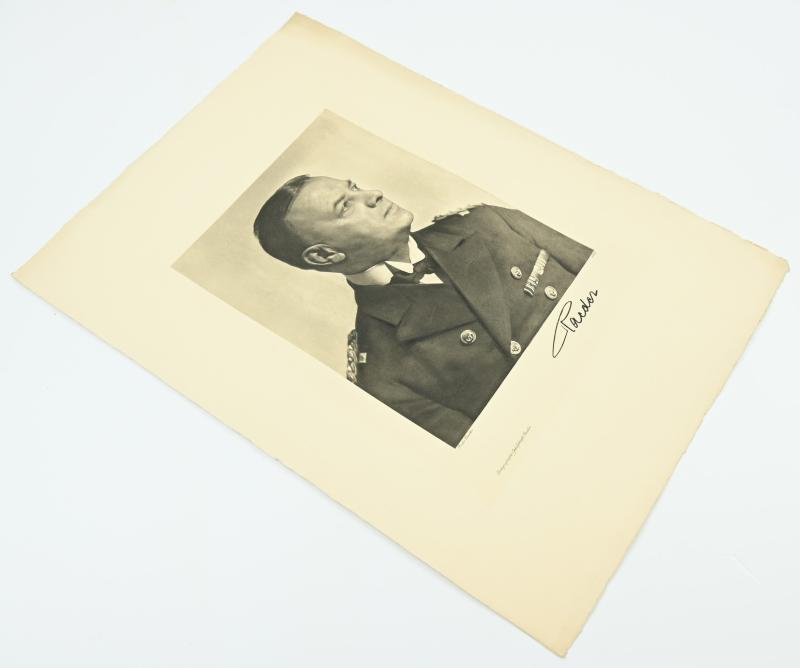 German Third Reich Litho 'Erich Raeder'