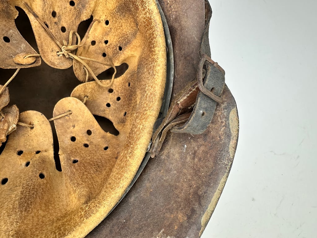Untouched m42 Camo Helmet.