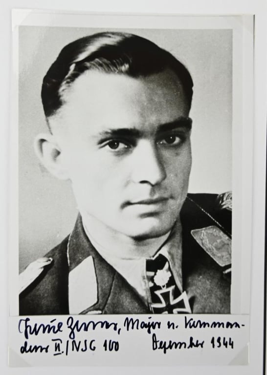 Signature of Luftwaffe KC-OLC&S Recipient 'Paul Zorner'