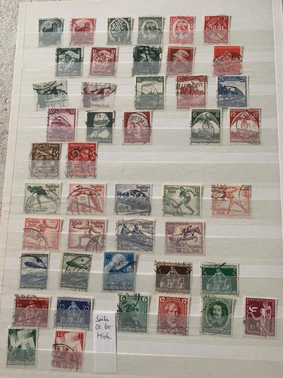 Stamp Album Number Two With Content