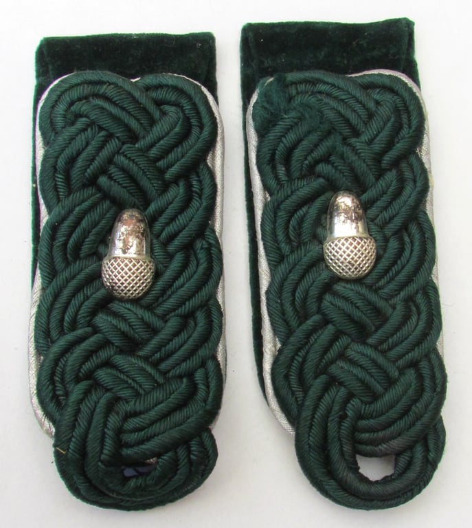 German State Forestry Service Forstmeister Shoulder Boards – 1942 Pattern