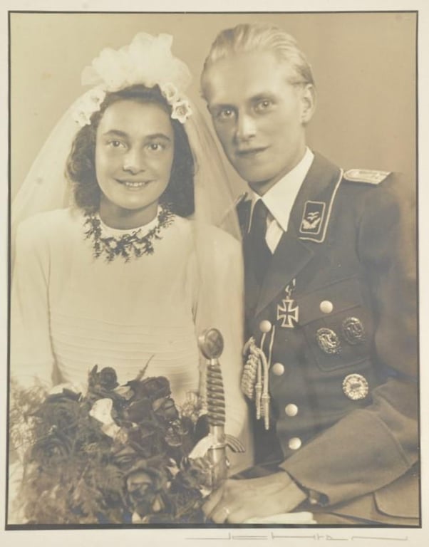 German LW Large Wedding Portrait