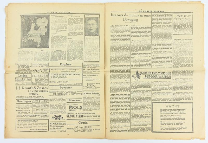 Dutch SS Magazine 'De Zwarte Soldaat' 1942