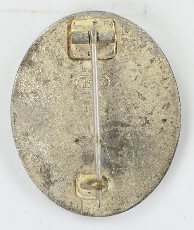 German Wound Badge in Silver '107'