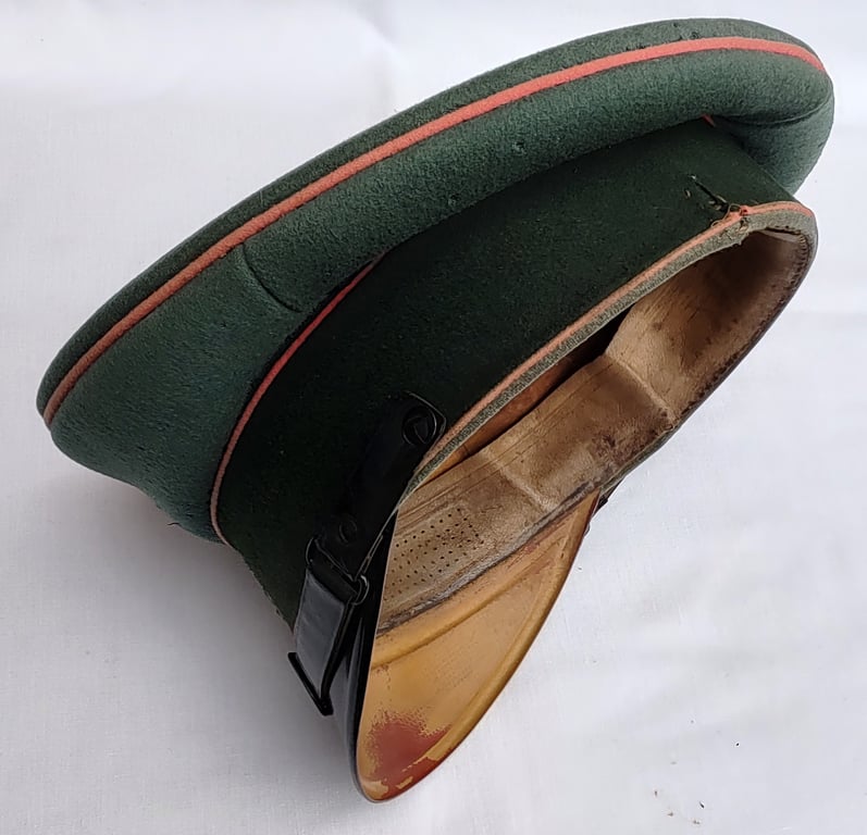 German Wehrmacht NCO Panzer Schirmmütze cap,