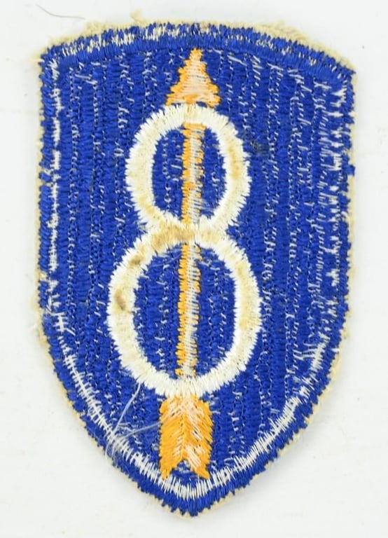 US WW2 8th Infantry Division SSI