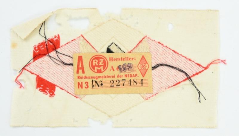 German HJ/BDM Sleeve Diamond