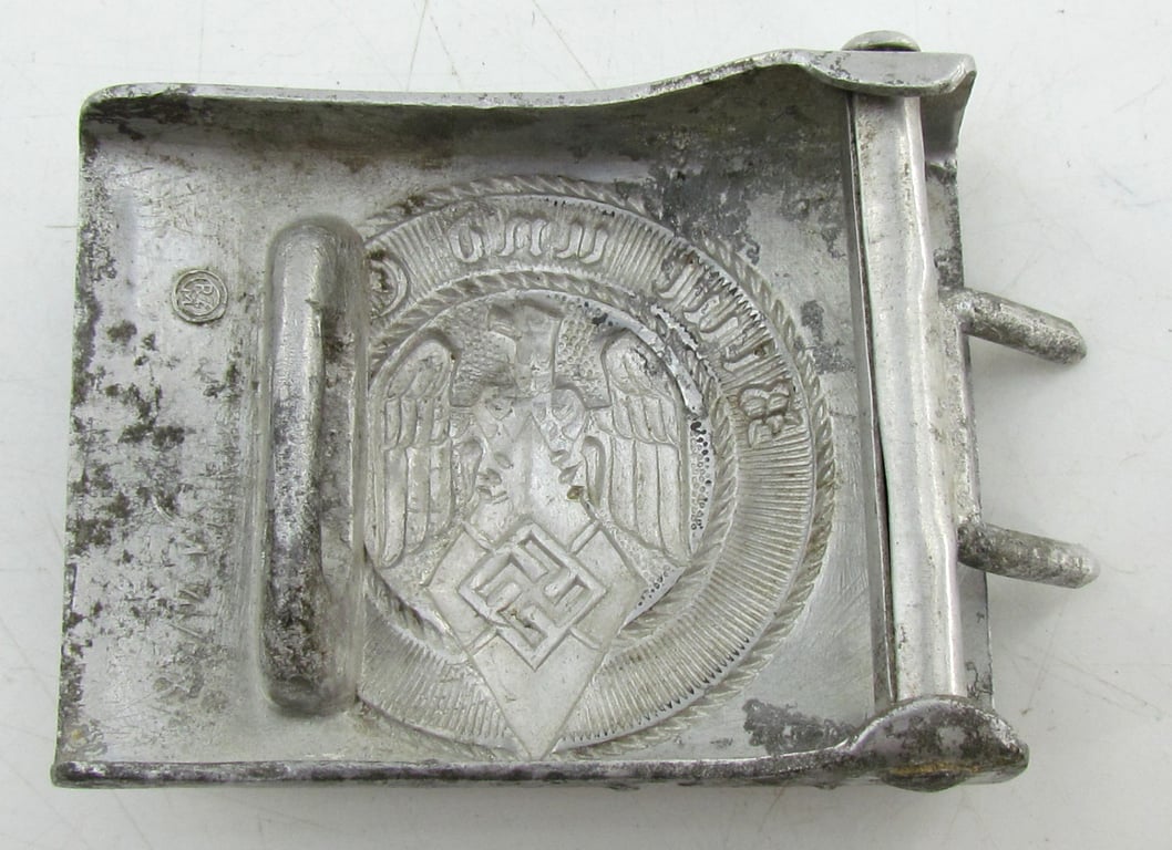 Hitler Youth Aluminum Buckle RZM M4/38