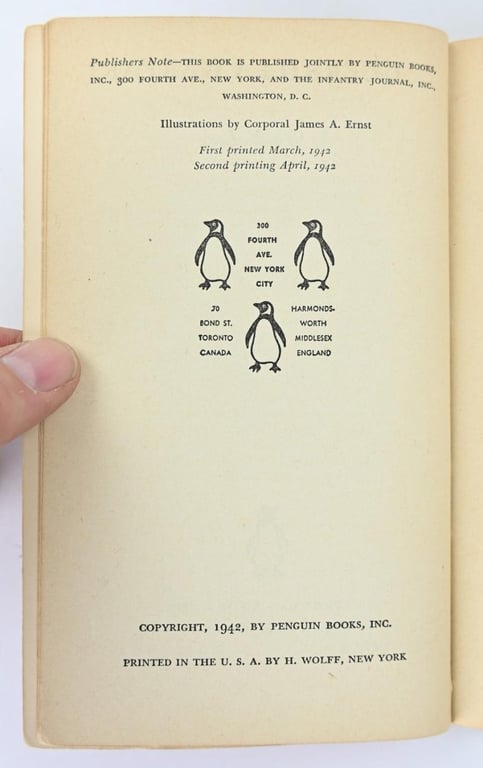 US WW2 Guerrilla Warfare Pocket Book