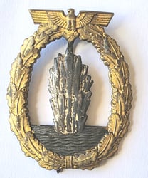 Schwerin Tombac Minesweepers Badge