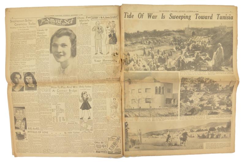 US WW2 Newspaper 'The Baltimore News-Post'
