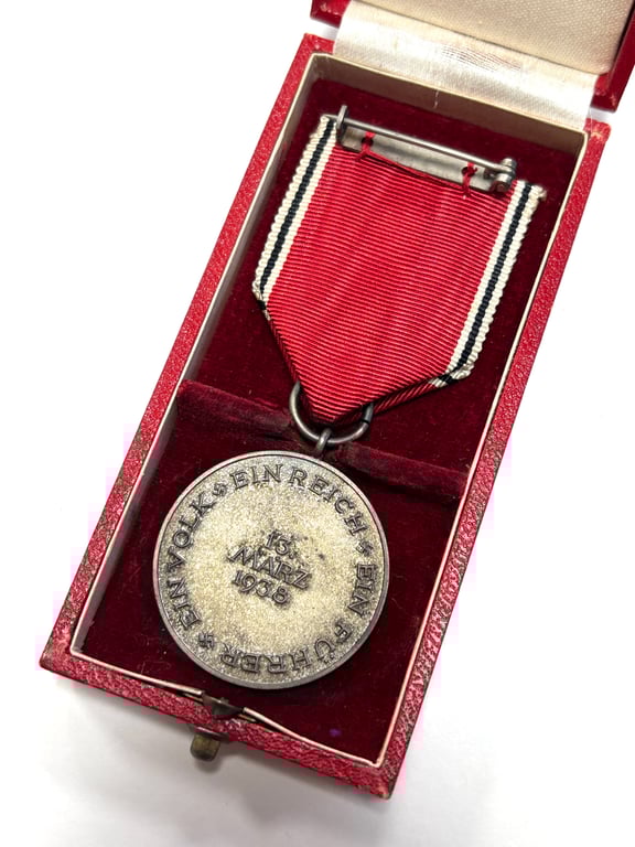 WH Cased Austria Annexation Medal