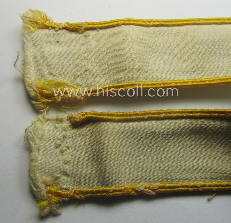 WH (LW o. Heeres) cuff-title (ie. 'Ärmelstreifen') entitled: 'Kreta' (being a wonderful- and totally non-shortened example that comes in a truly issued- ie. I deem once tunic-attached, condition)