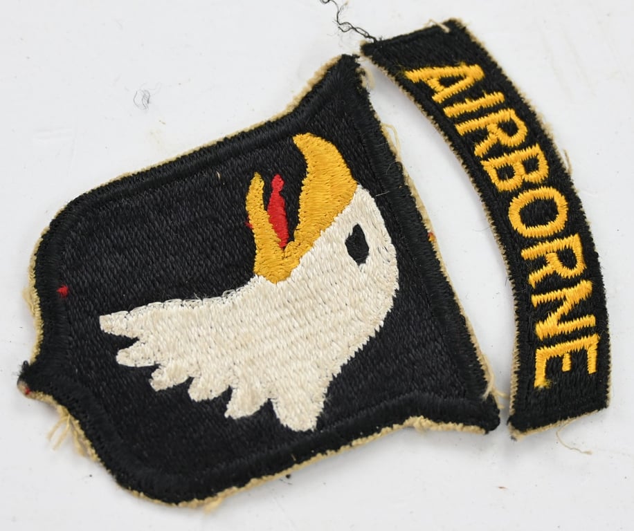 US WW2 101st Airborne Division SSI - Type 3