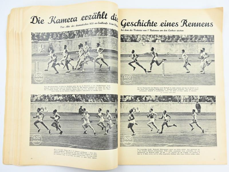 German Third Reich Olympic Magazines 'Berliner Illustrierte Zeitung