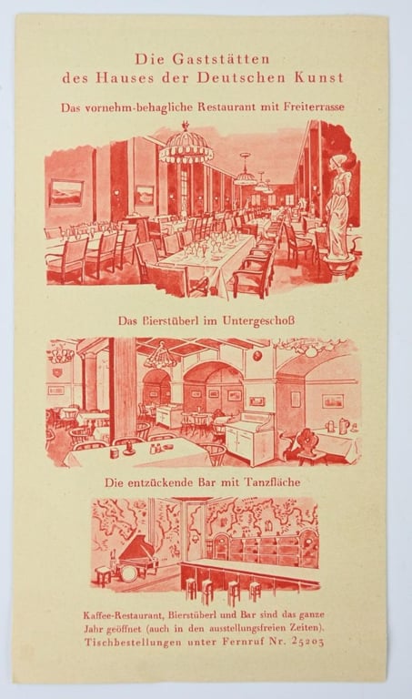 German Third Reich Art Expo Flyer 1940