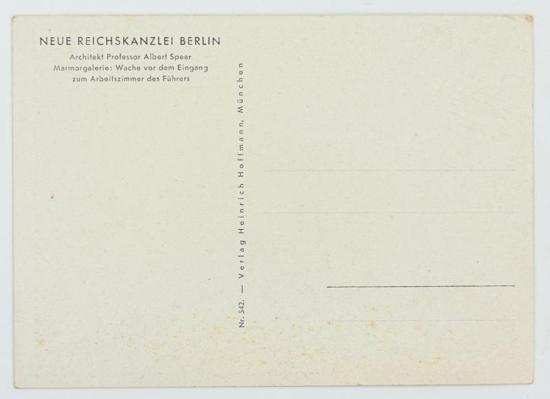 German Postcard 'Neue Reichskanzlerei'