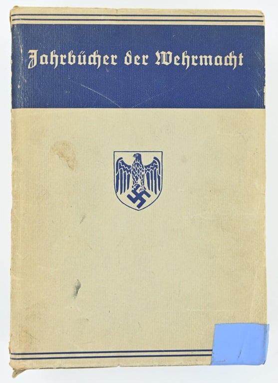 German Bookset 'Jahrbücher der Wehrmacht' 1940