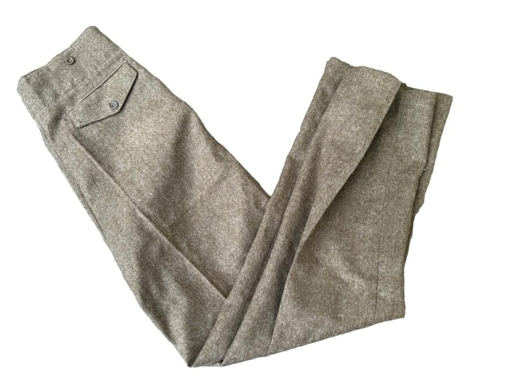 British WWII 1940 Patern Battle Dress Trousers