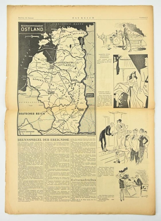 German Newspaper “Das Reich” 10 January 1943