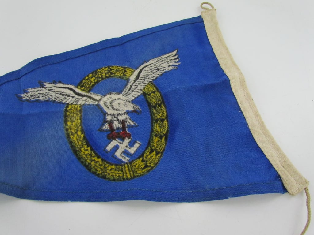 Extremely Rare German Luftwaffe Sailing Burgee – Seglerschaft der Luftwaffe im Marine-Regatta-Verein