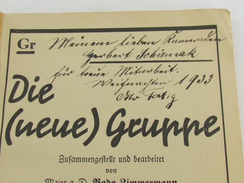 Book : Die (Neue) Gruppe ( The (new) group )