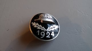 Der Stalhelm membership pin 1924