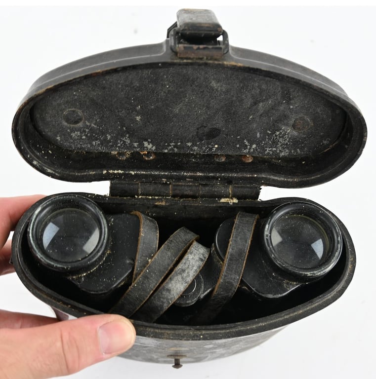 German WH Binocular 6x30 in Carrying Case