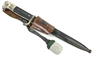 German WH Short K98 Parade Dress Bayonet with...