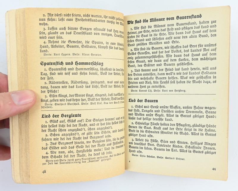 German RAD Marching Songbook