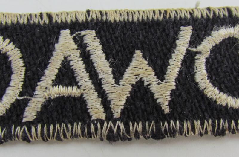 Dutch 'Landwacht' Cufftitle