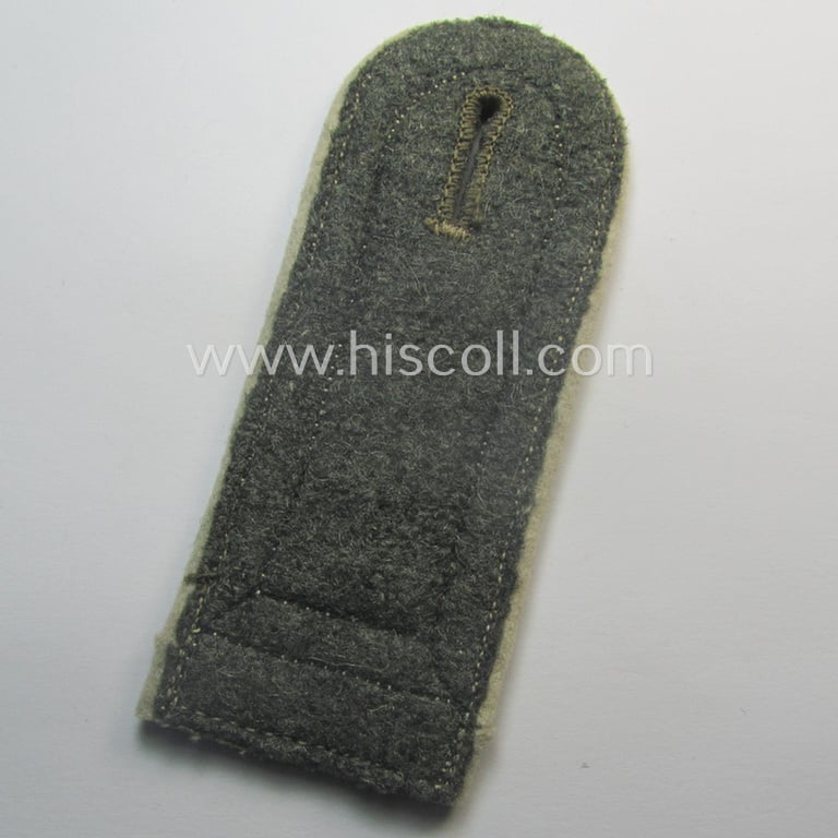 Single, early-war-period- (ie. 'M40'-pattern) 'cyphered' WH (Heeres) NCO-type shoulderstrap as was intended for an: 'Unterfeldwebel u. Mitglied des Infanterie-Rgts. 2'
