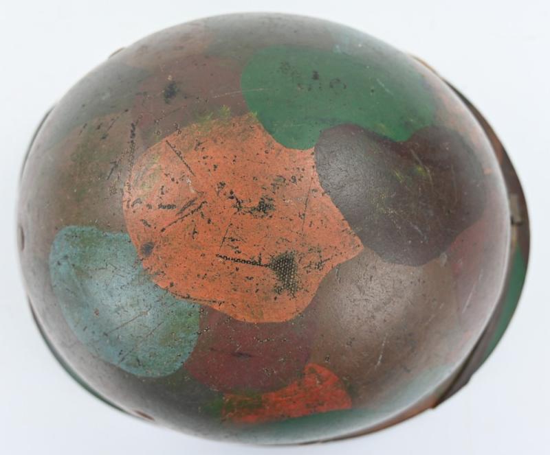 US WW2 M1 Camouflaged Helmet Liner