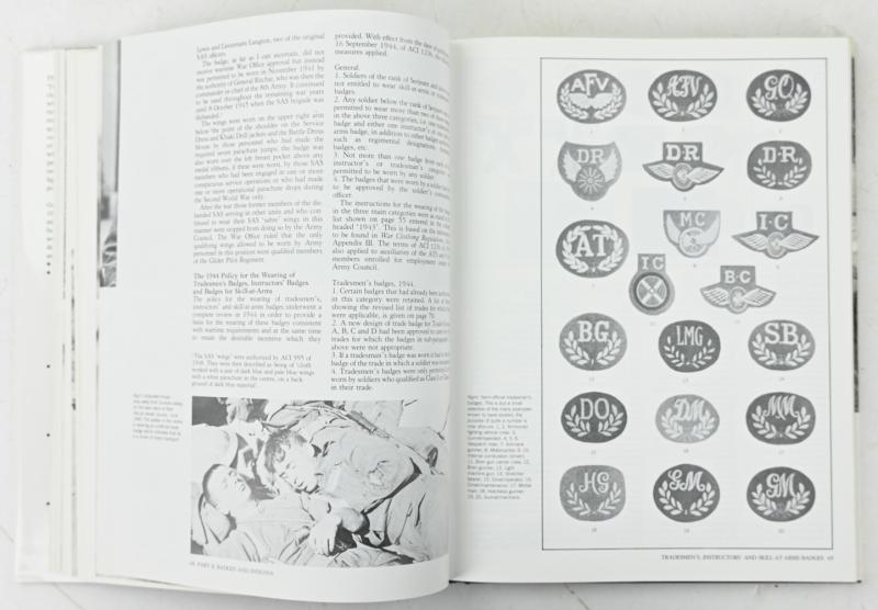 British WW2 Book 'British Army Uniforms & Insignia of World War Two'